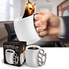 Coffee: it's a weapon of choice