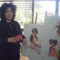 Olivia De Berardinis - the artist and her art