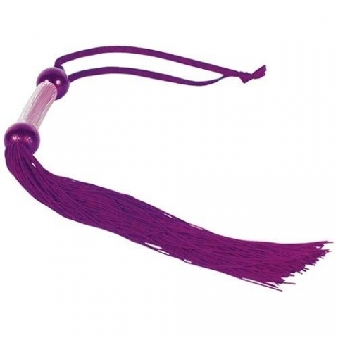 Rubber Flogger - Large Purple