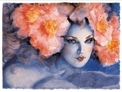 Olivia Card - Camelia