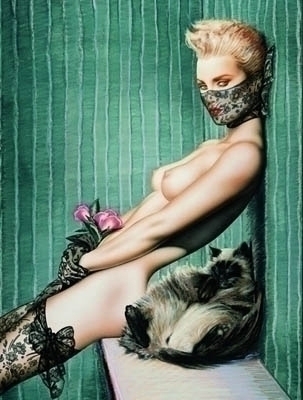 Olivia Card - kitty