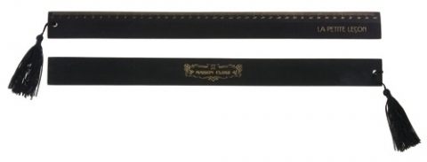 Maison Close Ruler Black