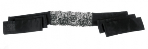Maison Lace Blindfold - Black