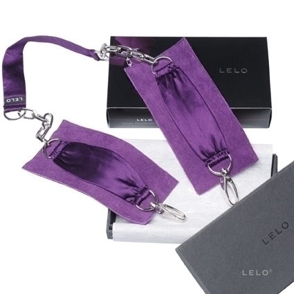 LELO Sutra Wrist Cuffs Purple