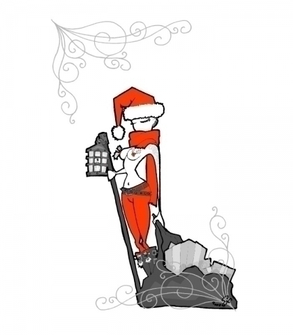 Alternative Xmas Art Card